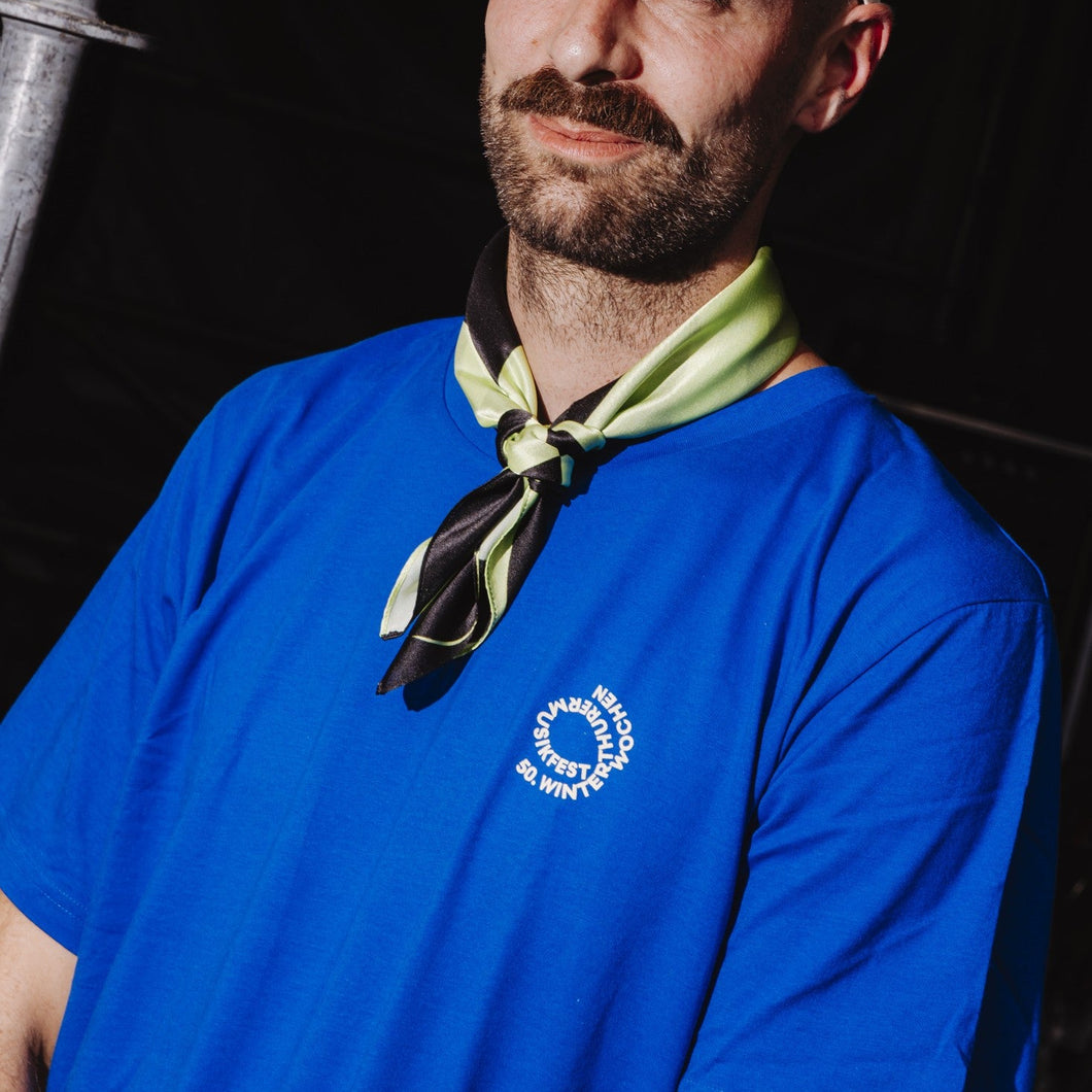 T-Shirt Blau 50. Musikfestwochen 2025